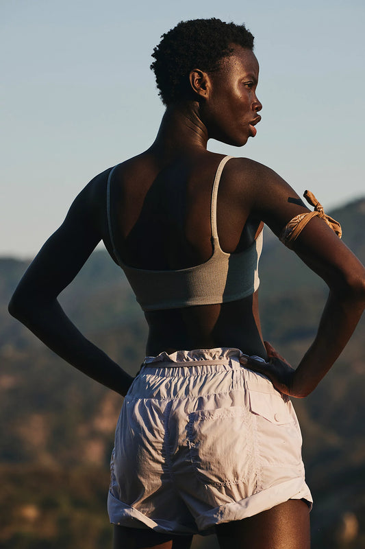 FP Movement - Tighten Up Mini Bra (Heather Grey)