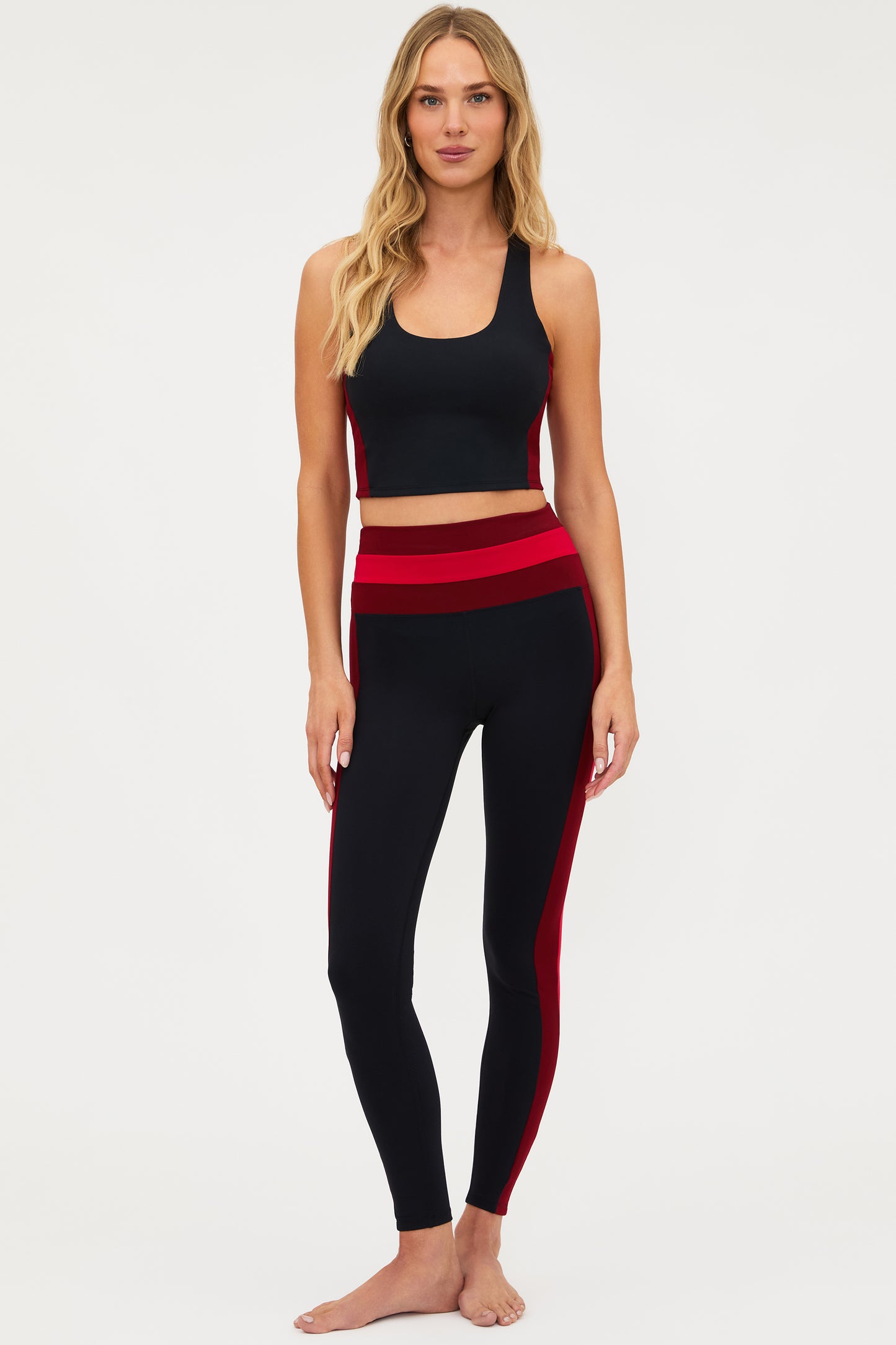 Beach Riot - Mariella Legging Redwood Colorblock