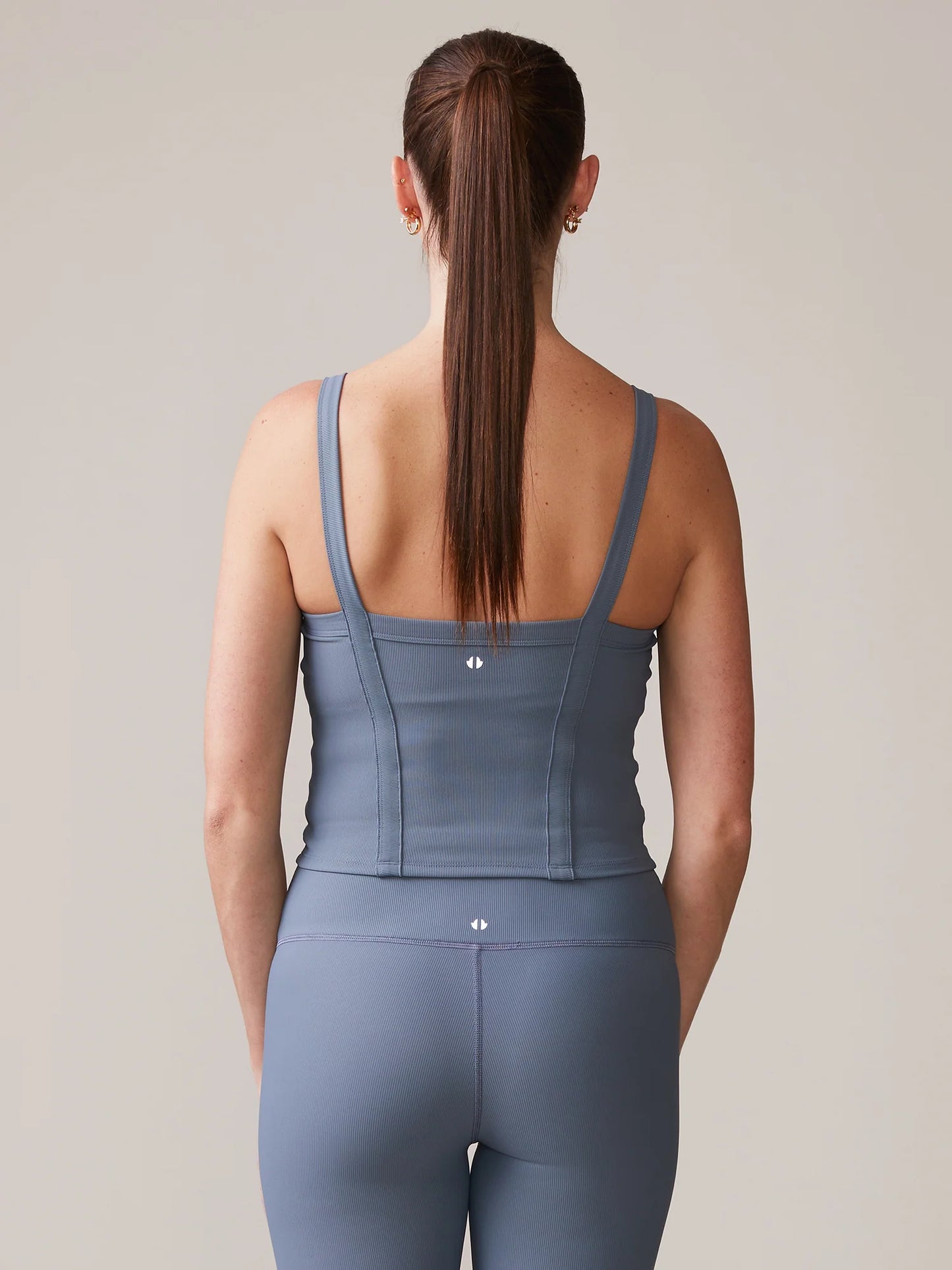 Thrive Societe - Rib Bra Tank - Basalt