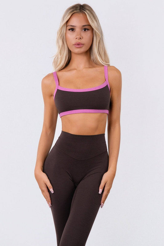 Vitality Daydream® Scoop Bra - Chocolate Heather