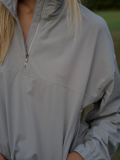 BOV Active - Mia Half Zip Jacket - Cloud Grey