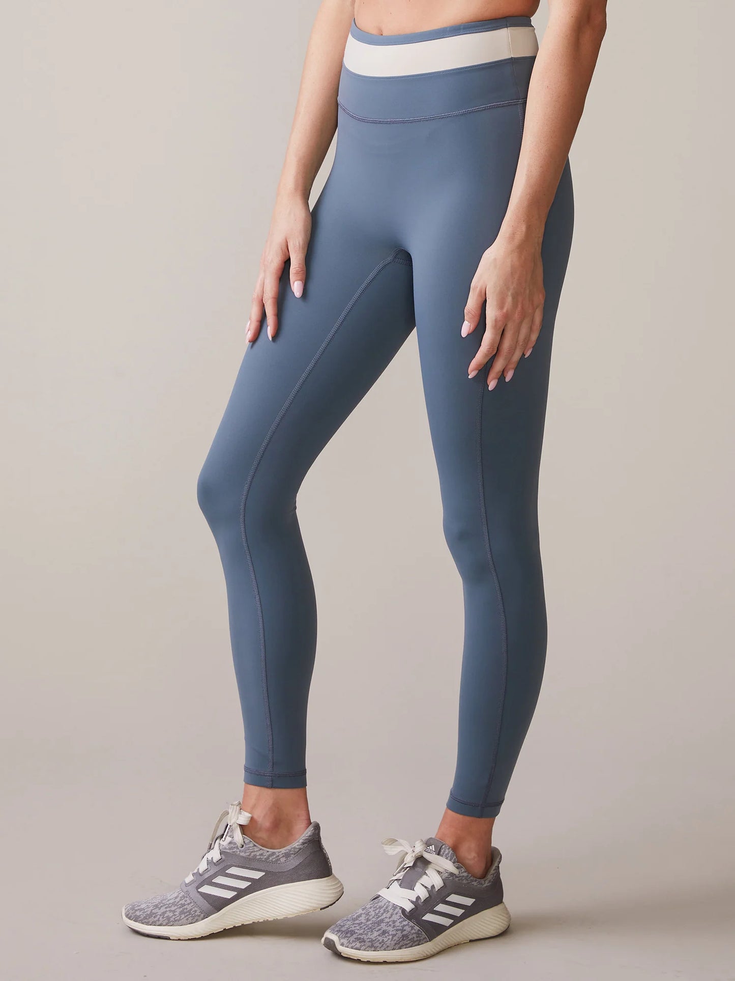 Thrive Societe - Banded Seamless 7/8 Legging - Basalt/Ash