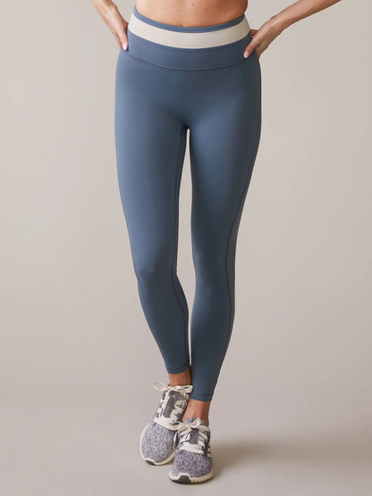 Thrive Societe - Banded Seamless 7/8 Legging - Basalt/Ash