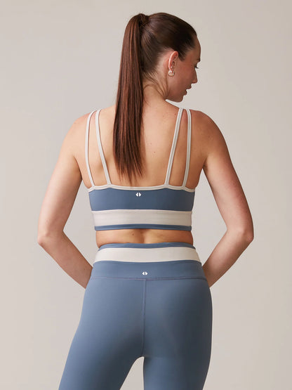 Thrive Societe - Banded Sports Bra - Basalt/Ash
