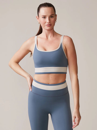 Thrive Societe - Banded Sports Bra - Basalt/Ash