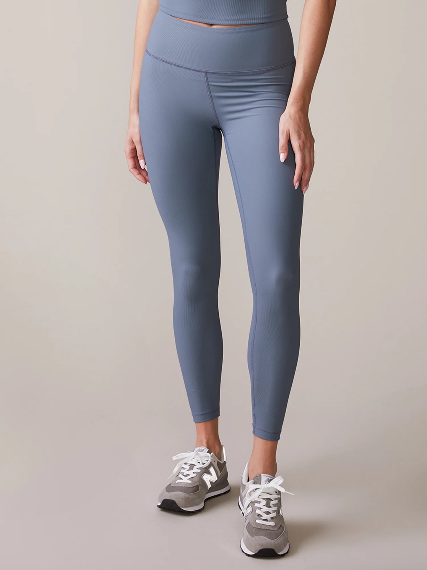 Thrive Societe - Rib 7/8 Legging - Basalt