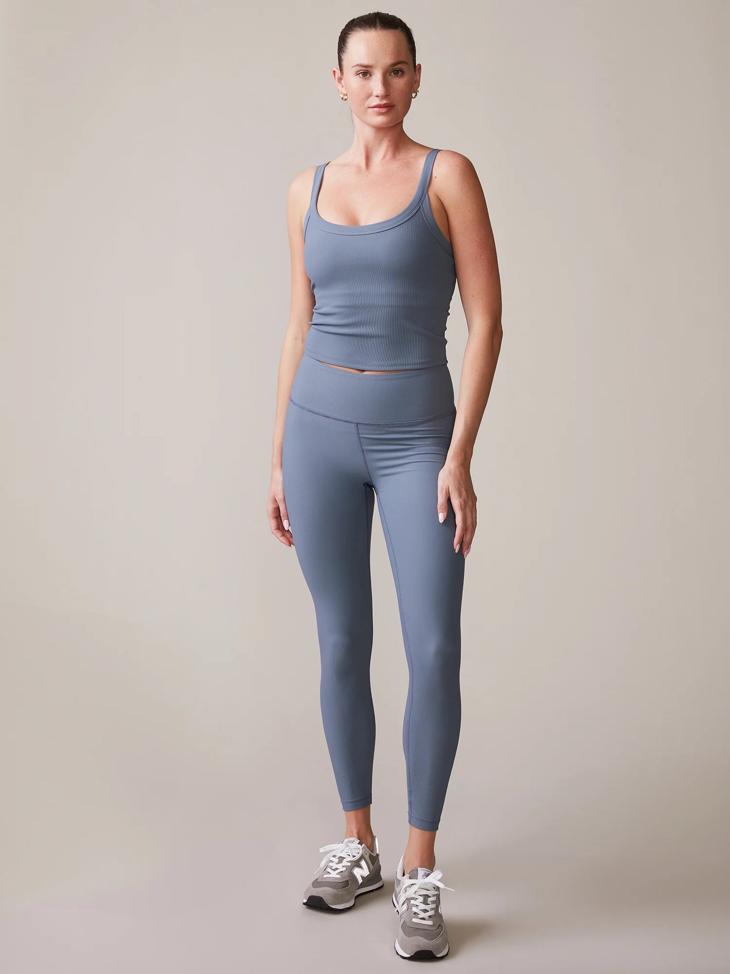 Thrive Societe - Rib 7/8 Legging - Basalt