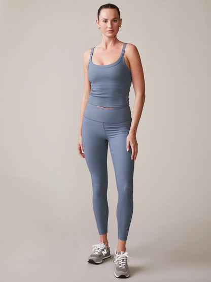 Thrive Societe - Rib 7/8 Legging - Basalt