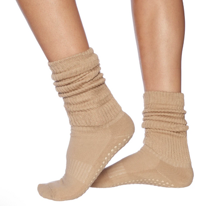 Souls - Cream Cloud Grip Socks