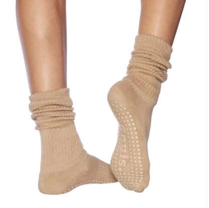 Souls - Cream Cloud Grip Socks