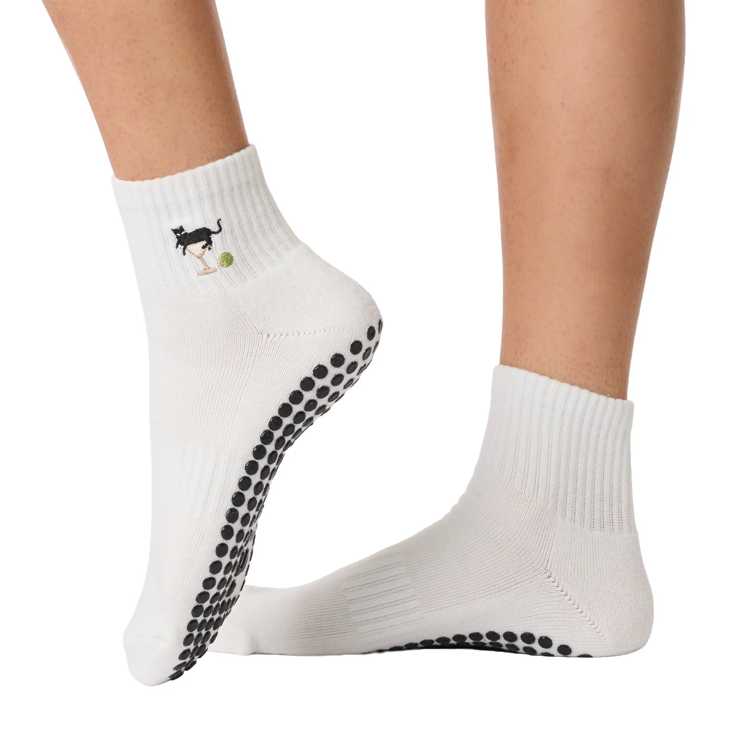 Souls - Cat Martini Grip Socks