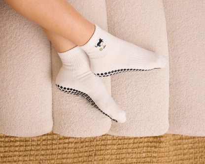 Souls - Cat Martini Grip Socks