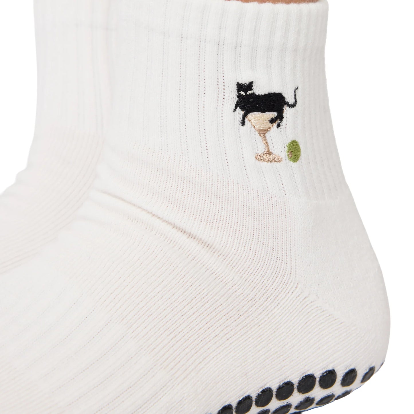 Souls - Cat Martini Grip Socks