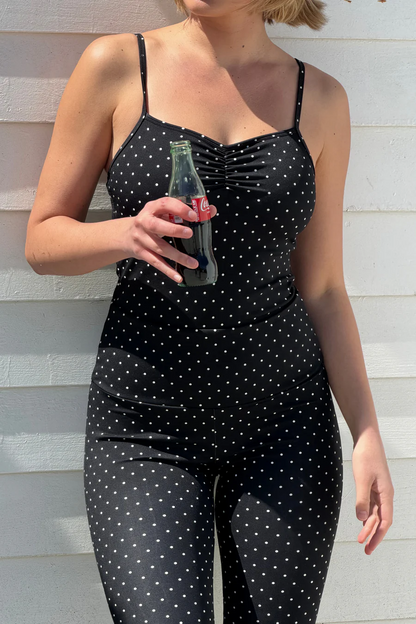 Emma Lou - Dot Jumpsuit