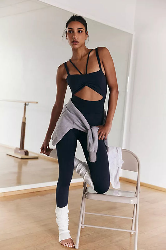 FP Movement - Good Karma Cut Out Onesie (Black)