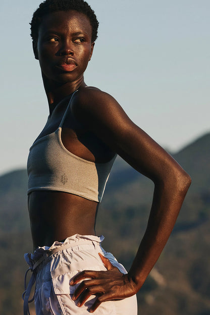 FP Movement - Tighten Up Mini Bra (Heather Grey)
