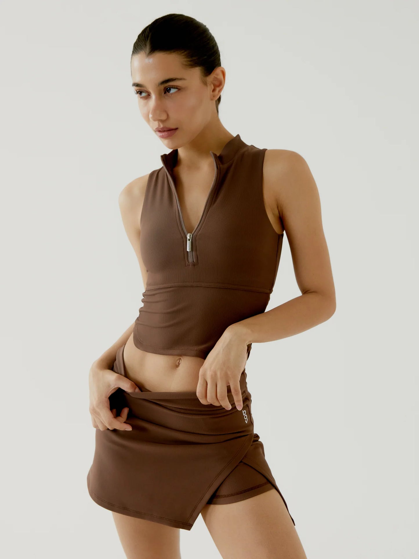 BOV Active - Harper Skort - Brown