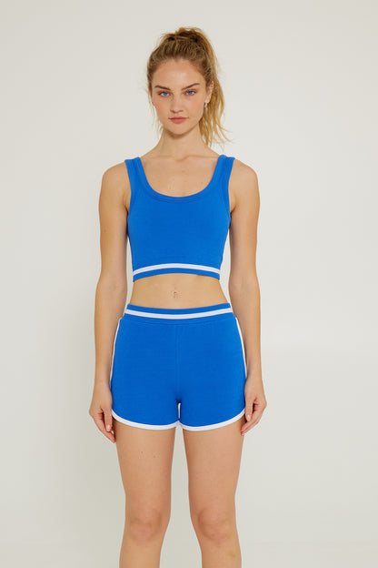 Cream Yoga - Chantal Bra (Sapphire Blue)