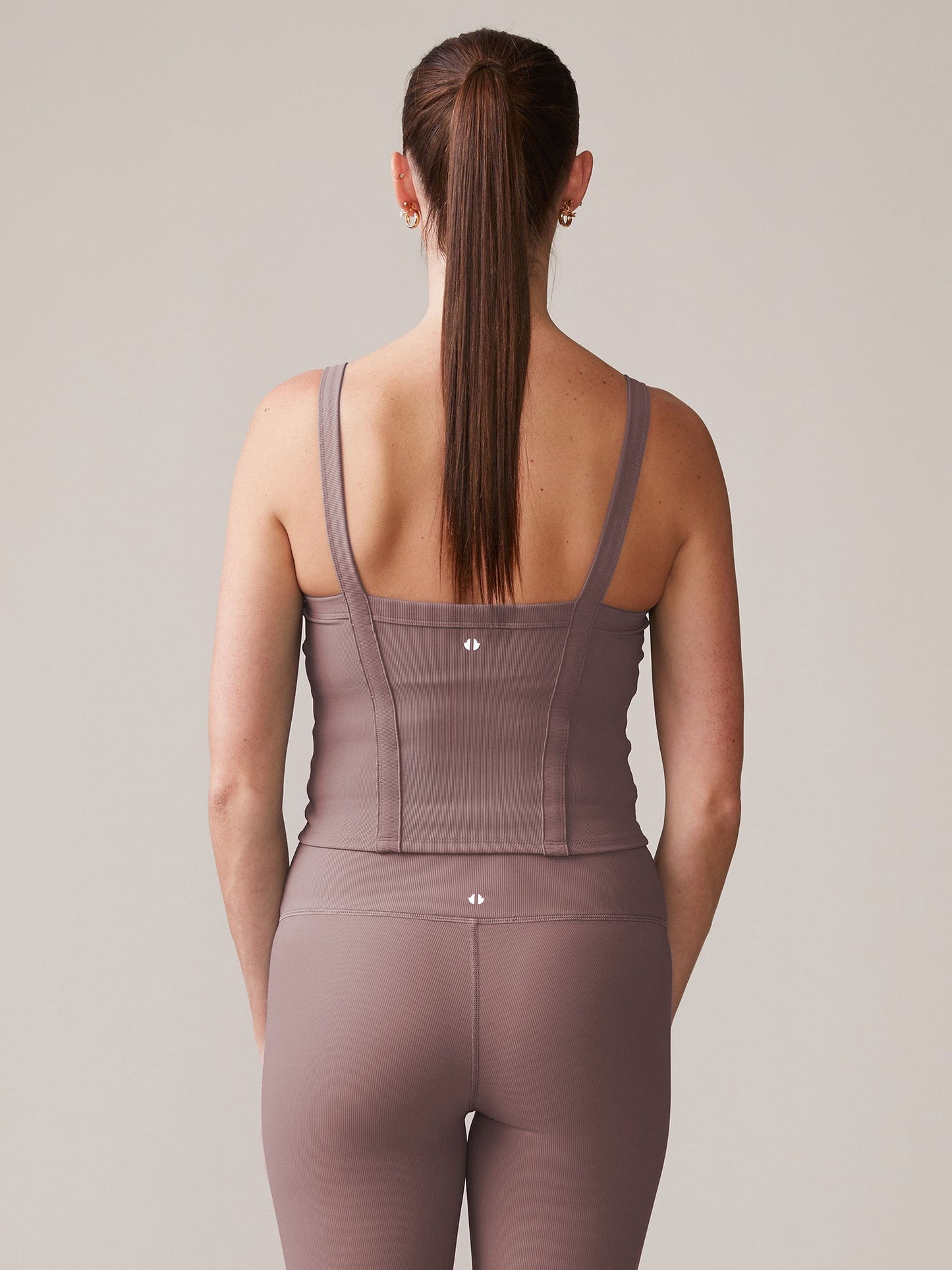 Thrive Societe - Rib 7/8 Legging (Vintage Taupe)