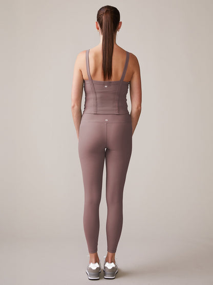 Thrive Societe - Rib 7/8 Legging (Vintage Taupe)