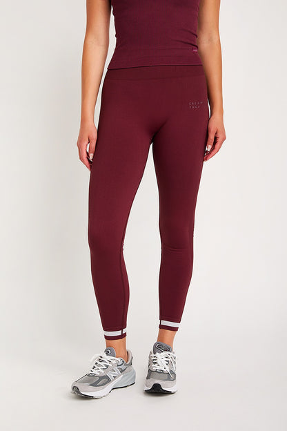 Cream Yoga - Elly seamless legging - Cherry Stripes