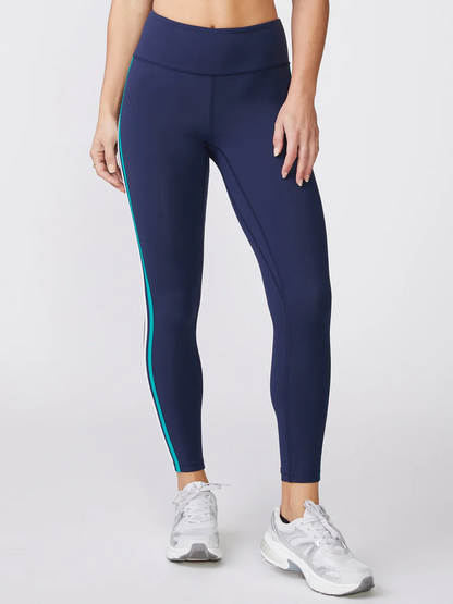 Thrive Societe - Legging with Contrast Taping (Mood Indigo)