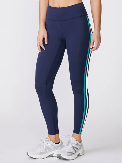Thrive Societe - Legging with Contrast Taping (Mood Indigo)