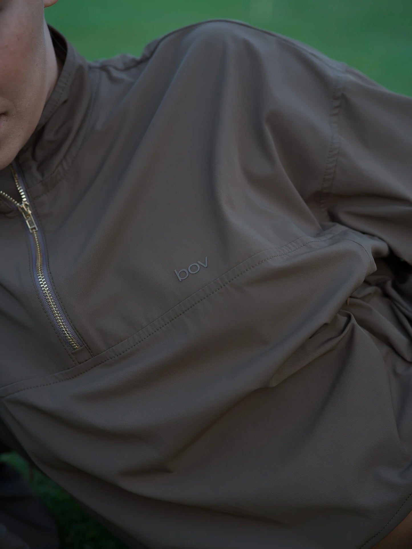BOV Active - Mia Half Zip Jacket - Brown