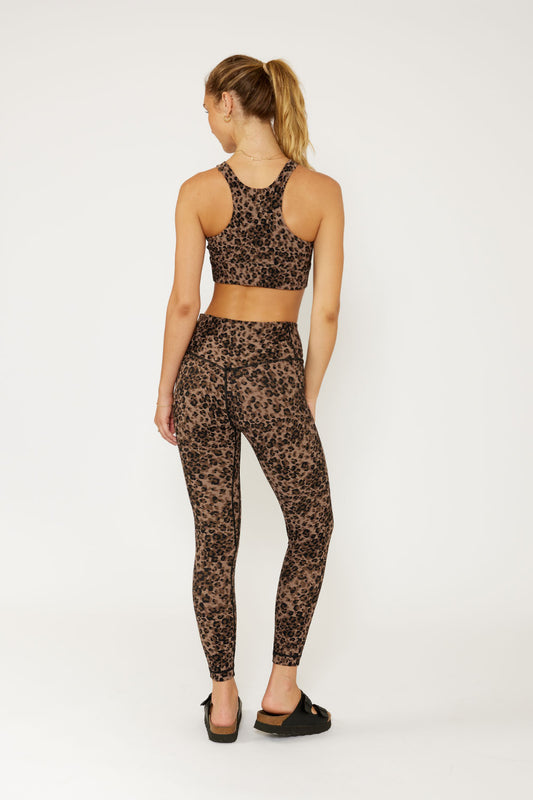 Cream Yoga - Nancy Legging Oyster (Cheeta)