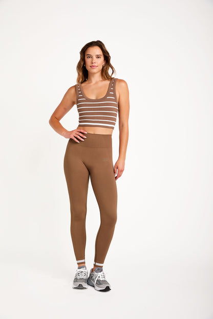 Cream Yoga - Elly Seamless Legging - Latte