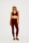 Beach Riot - Nella Legging (Maroon Merlot Colorblock)