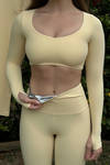 Emma Lou - GLOW BAND Legging (Honey Yellow)