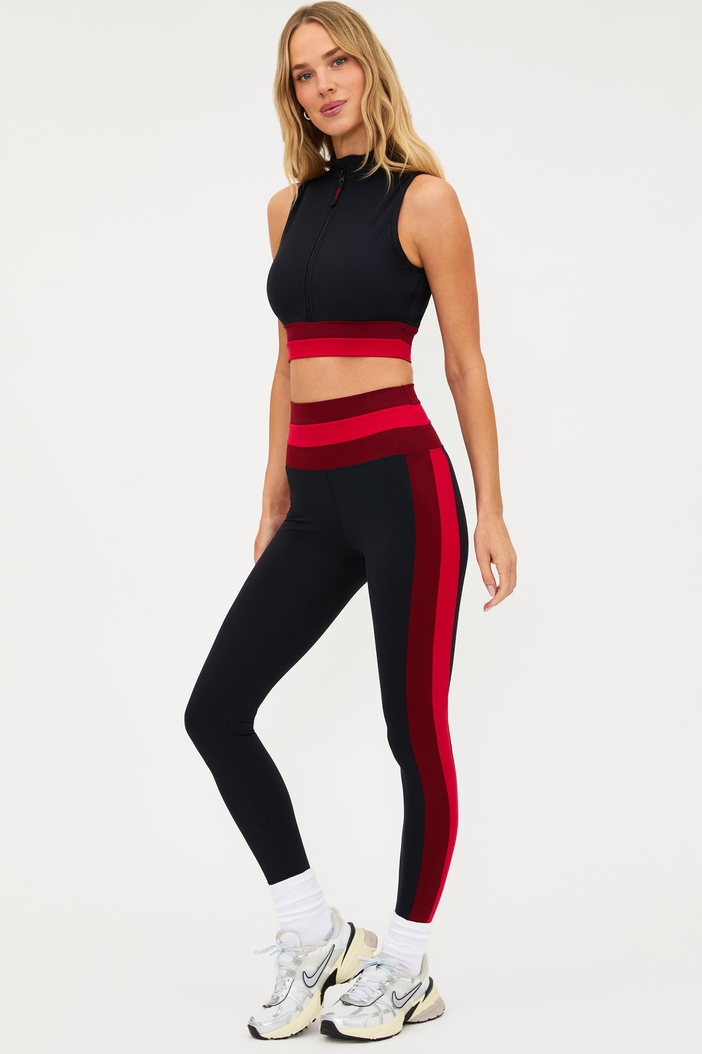 Beach Riot - Mariella Legging Redwood Colorblock