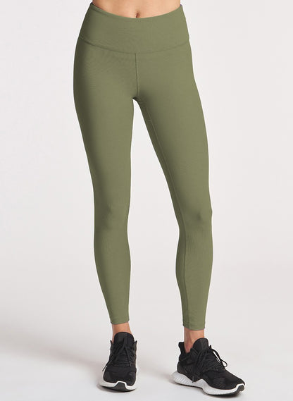 Thrive Societe - Rib 7/8 Legging Deep Olive