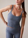 Thrive Societe - Rib Bra Tank (Basalt)