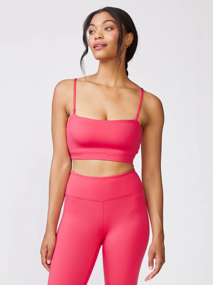 Thrive Societe - X-Strap Performance Bra (Solar Pink)