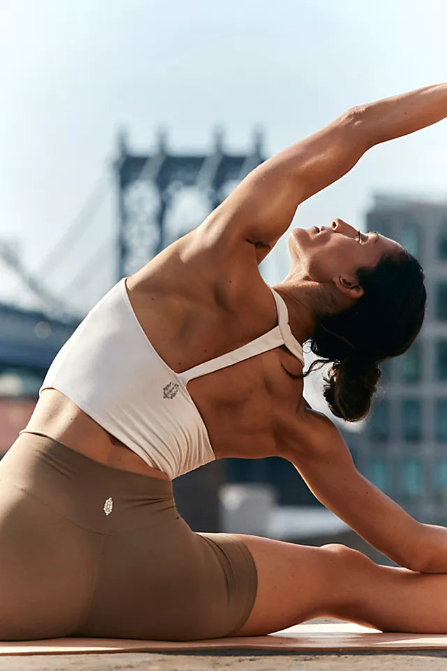 FP Movement - Never Better Halter Crop (White)