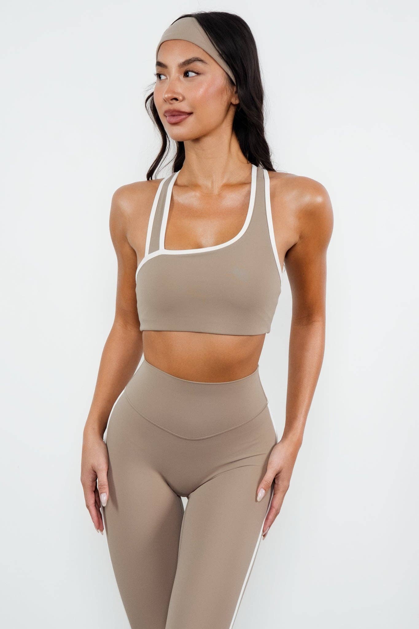 Cloud II™ Swoop Bra - Cashew Contrast